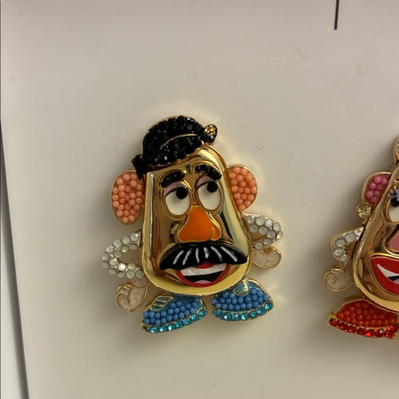 NIB BaubleBar Pixar Mr.&Mrs. Potato Head Earrings - Picture 2 of 5